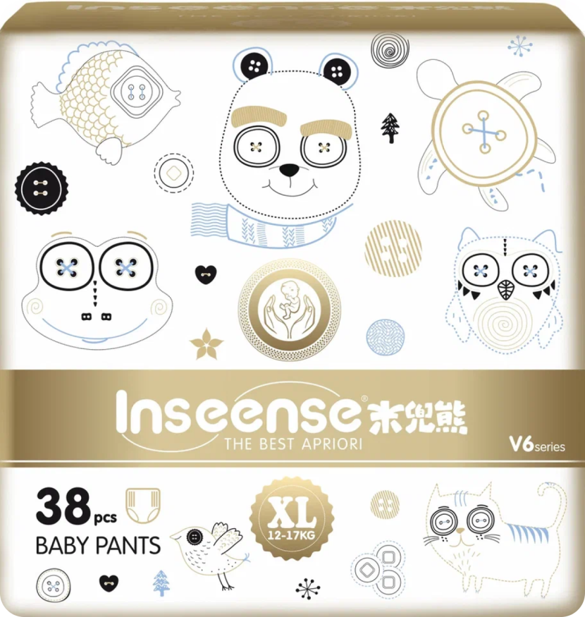 Подгузники-трусики Inseense V6 Premium 1