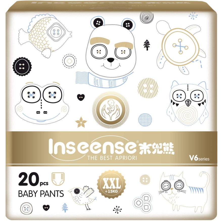 Подгузники-трусики Inseense V6 Premium 1