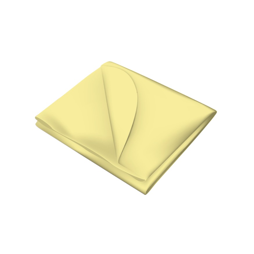 Клеёнка подкладная с ПВХ покрытием Inseense 0,5 х 0,7м без тесьмы (желтая) 2