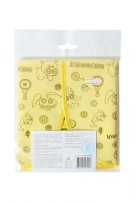 Фартук защитный 36х36 см Inseense с ПВХ покрытием (желтый с рисунком)