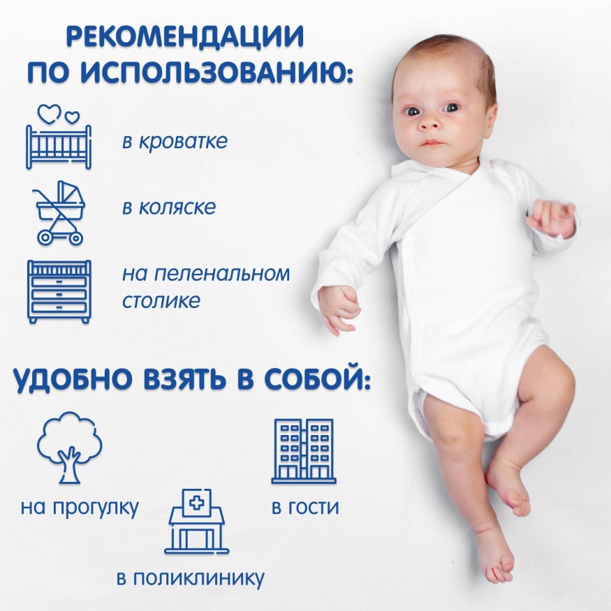 Пеленки одноразовые Inseense Daily Comfort для всей семьи