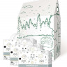 Inseense подгузники-трусики L 9-14 кг 40 шт х 3 упаковки V5S + подарочный домик "Лесная сказка" (картон) + восковые мелки