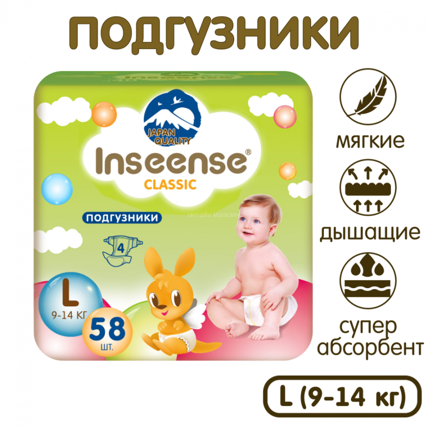 Подгузники Inseense Classic Plus