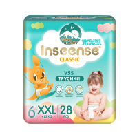Подгузники-трусики Inseense Classic V5S XXL (+15 кг), 28 шт
