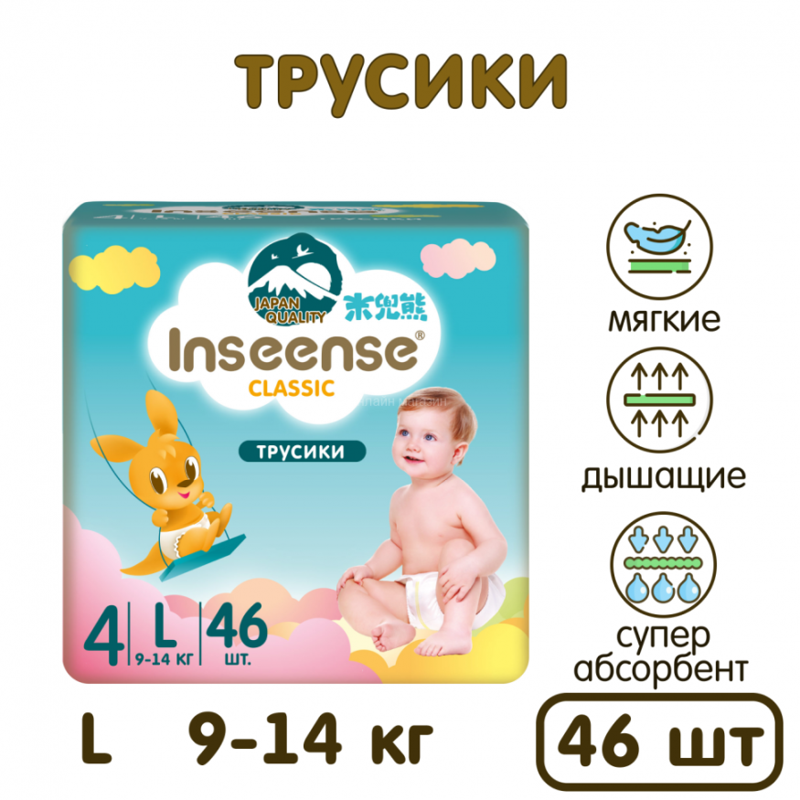 Подгузники-трусики Inseense Classic