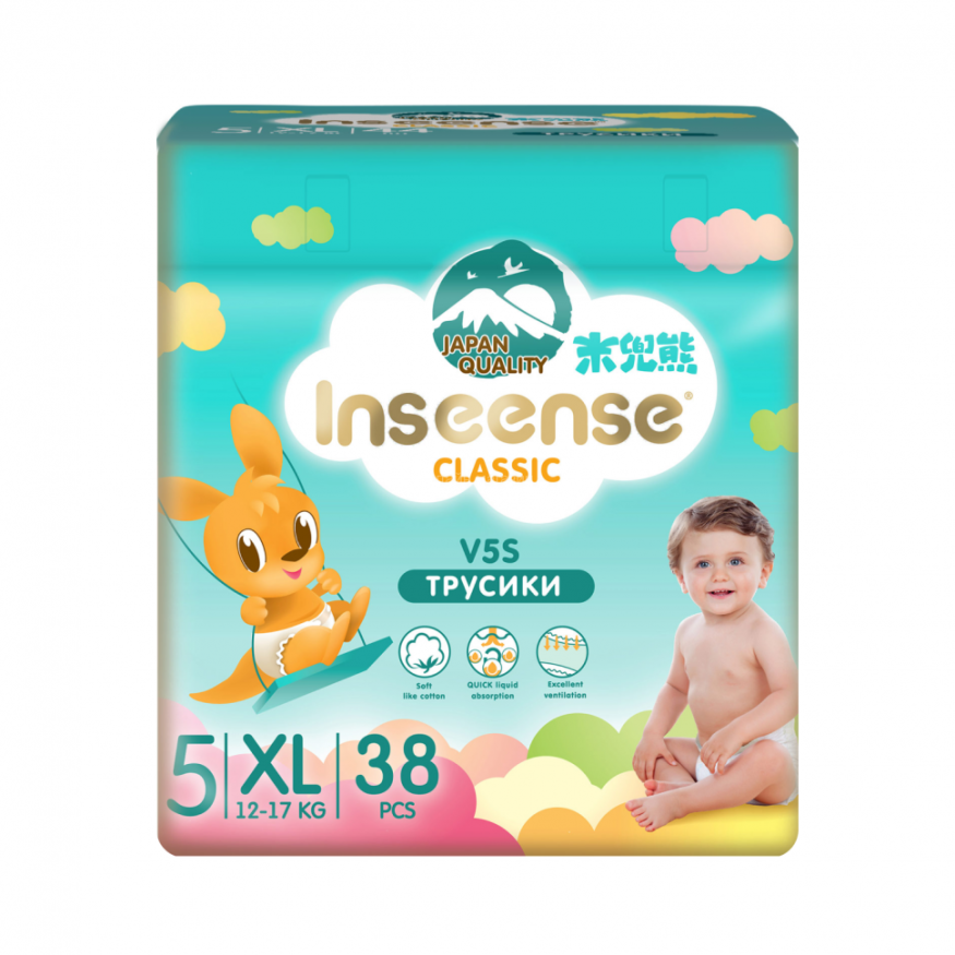 Подгузники-трусики Inseense Classic V5S Ultra Thin 