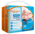 Пеленки одноразовые гелевые Премиум 60х90 30 шт