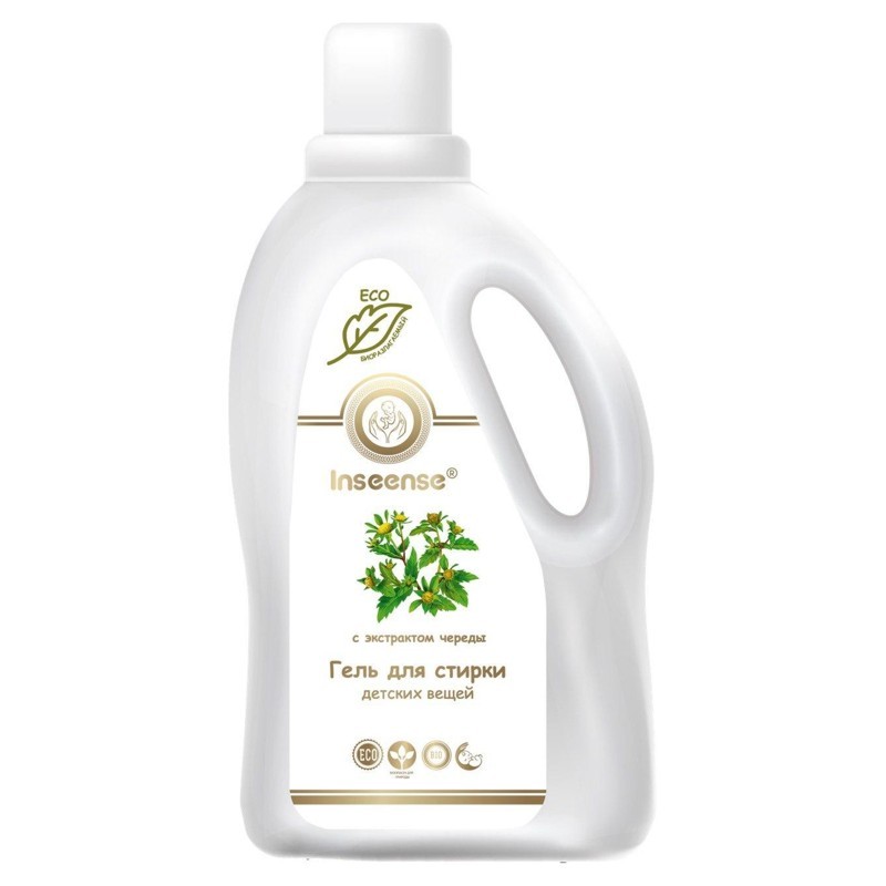 Гель для стирки детских вещей с экстрактом череды Inseense 1500мл