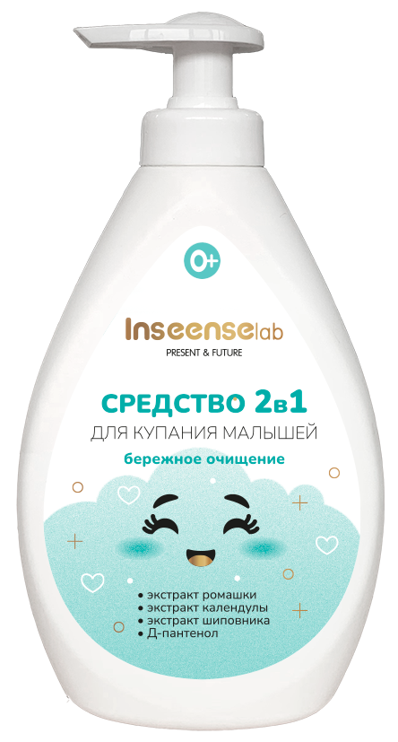 Средство для купания 2в1 «INSEENSELAB PRESENT &amp;amp; FUTURE», 300 мл