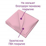 Клеенка подкладная с ПВХ покрытием Inseense 0,5 х 0,7м без тесьмы (розовая)  