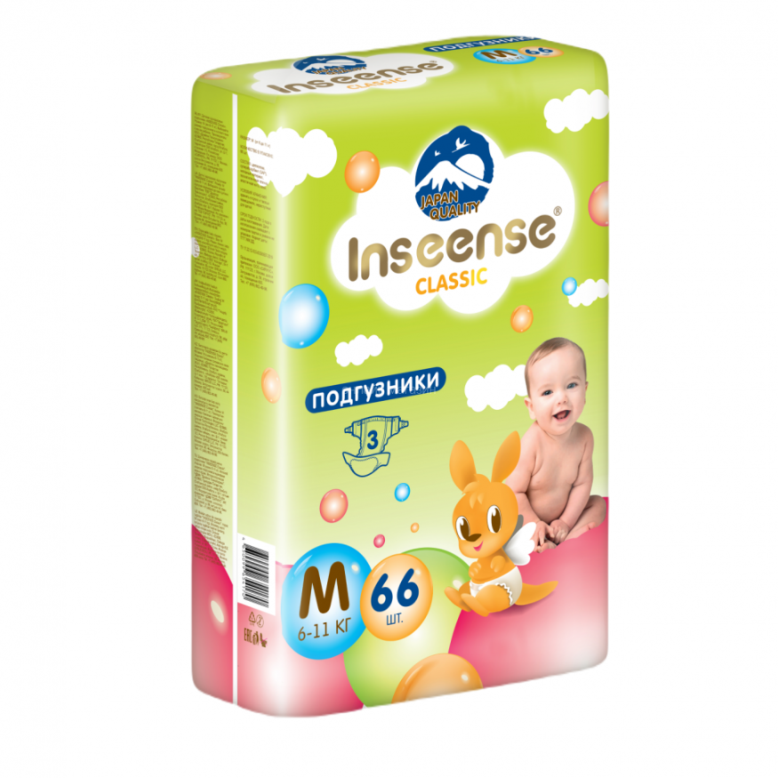 Подгузники Inseense Classic Plus