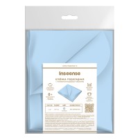 Клеенка подкладная без тесьмы  (0,7 х 1 м) с ПВХ покрытием, Inseense (голубая) 