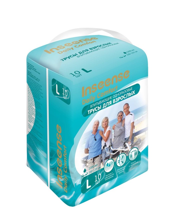 Впитывающие трусы для взрослых Inseense Daily Comfort