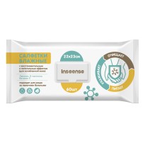 Салфетки влажные Inseense для ухода за лежачими больными, 60 шт